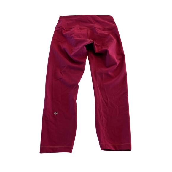 Lululemon Wunder‎ Train High-Rise Crop 23" Leggings Size 8 - Picture 2 of 7
